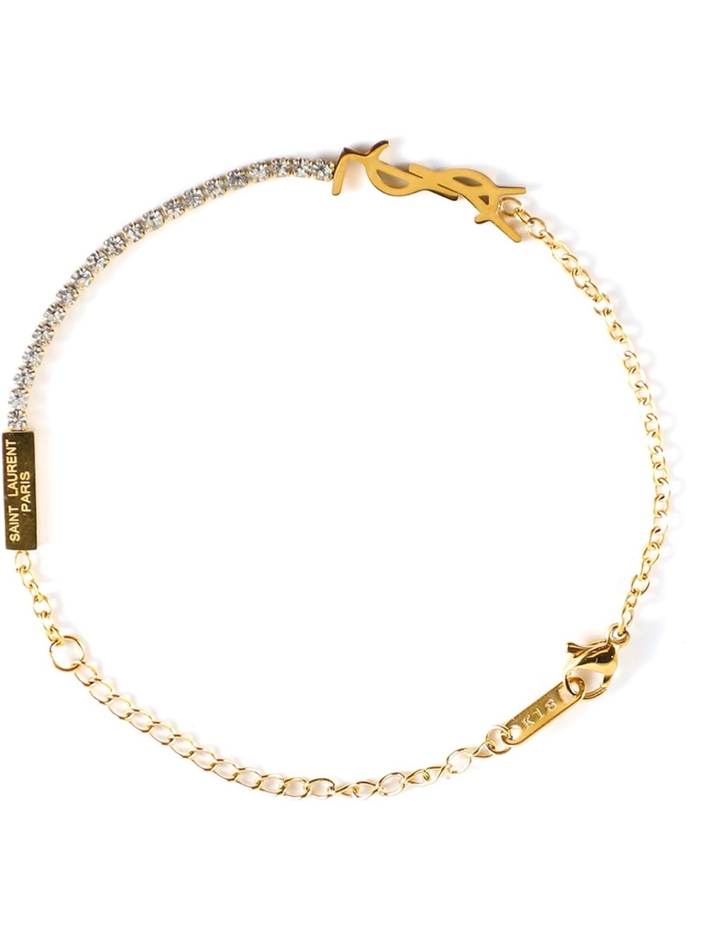 YSL rhinestone bracelet